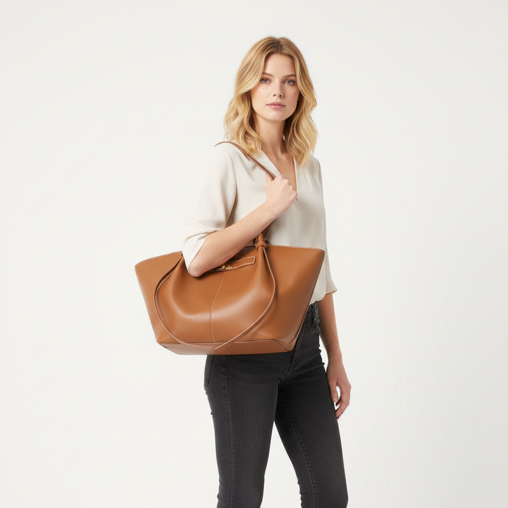 Lorance™ Sac Tote Céleste - Marron