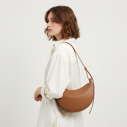 Lorance™ Sac à épaule Luna - Marron