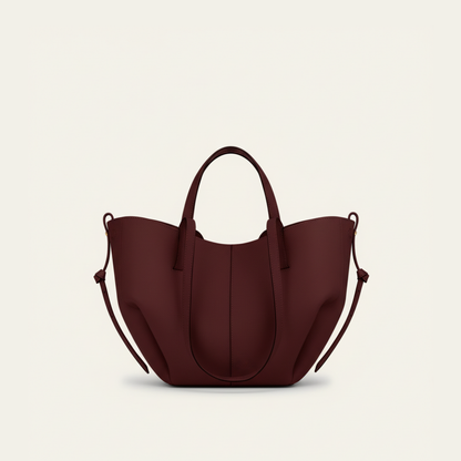 Lorance™ Mini Sac Tote Stella - Bordeaux / Édition Limitée