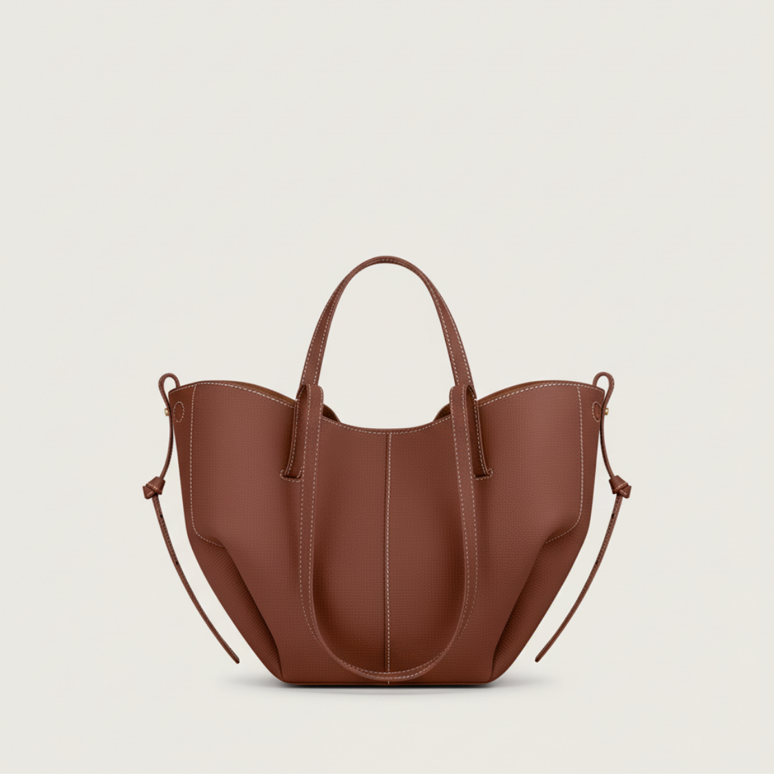 Lorance™ Mini Sac Tote Stella - Cognac