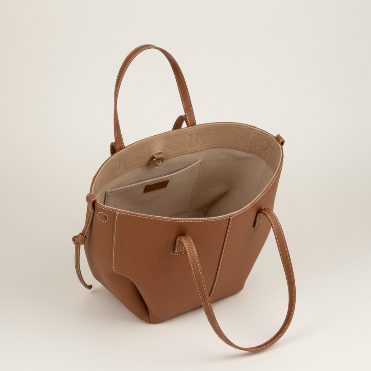 Lorance™ Mini Sac Tote Stella - Camel