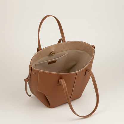 Lorance™ Mini Sac Tote Stella - Camel