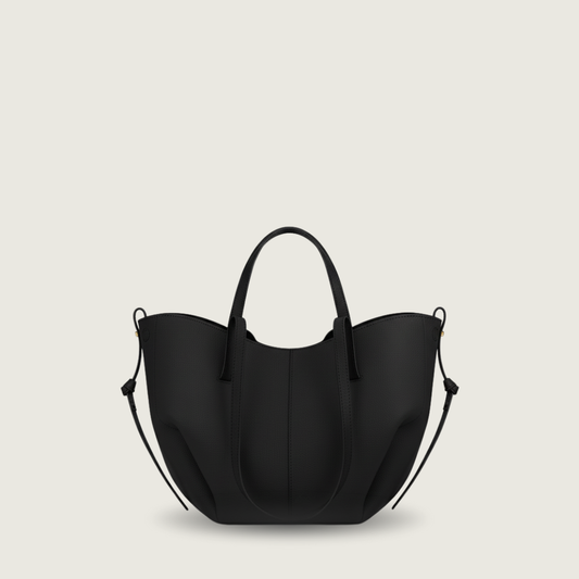 Lorance™ Mini Sac Tote Stella - Noir