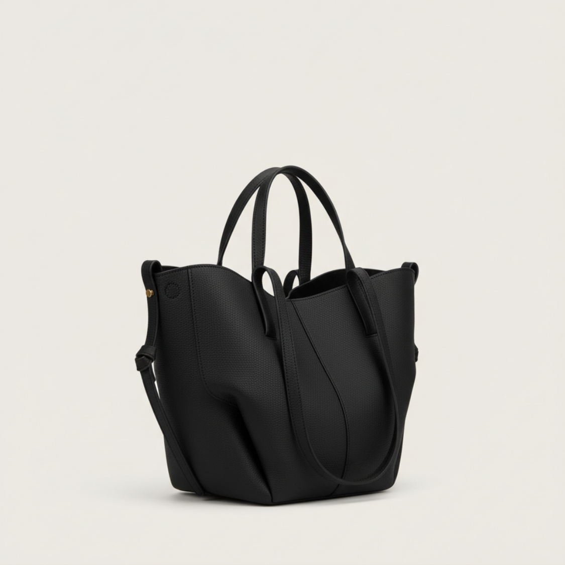 Lorance™ Mini Sac Tote Stella - Noir