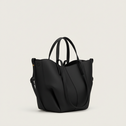 Lorance™ Mini Sac Tote Stella - Noir