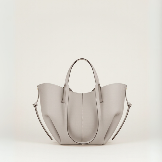 Lorance™ Mini Sac Tote Stella - Craie