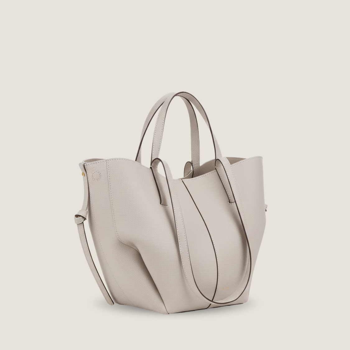 Lorance™ Mini Sac Tote Stella - Craie