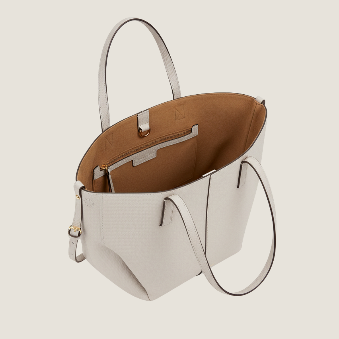 Lorance™ Mini Sac Tote Stella - Craie
