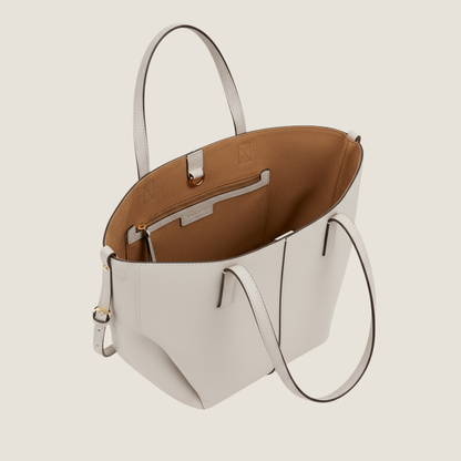 Lorance™ Mini Sac Tote Stella - Craie