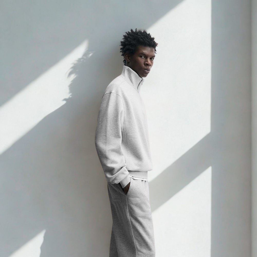 Lorance™ Sweat Zip Paris - Gris