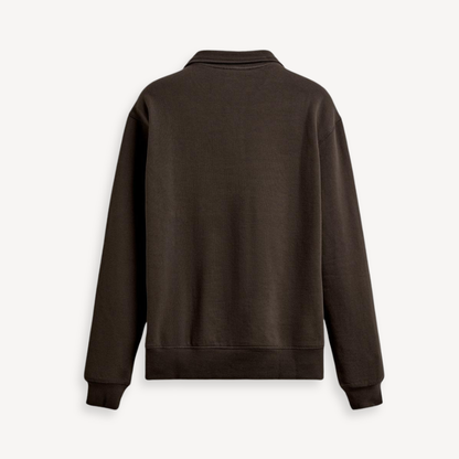 Lorance™ Sweat Zip Paris - Marron