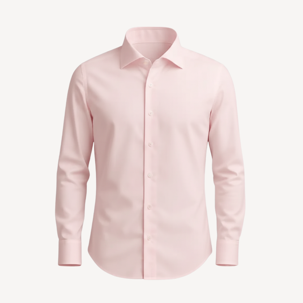 Lorance™ Chemise Slim Fit Anti-Rides Manhattan - Rose