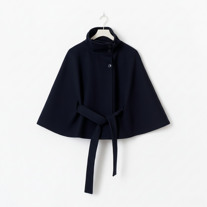 Lorance™ Manteau Cape Rivoli - Bleu marine
