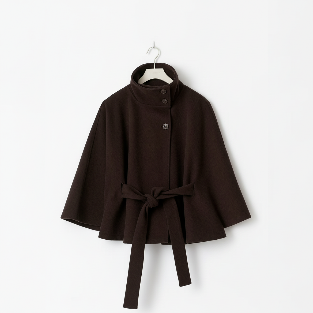 Lorance™ Manteau Cape Rivoli - Marron