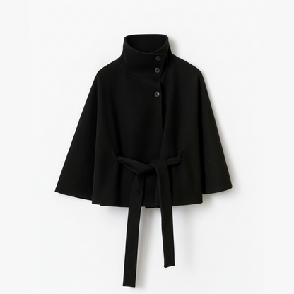 Lorance™ Manteau Cape Rivoli - Noir