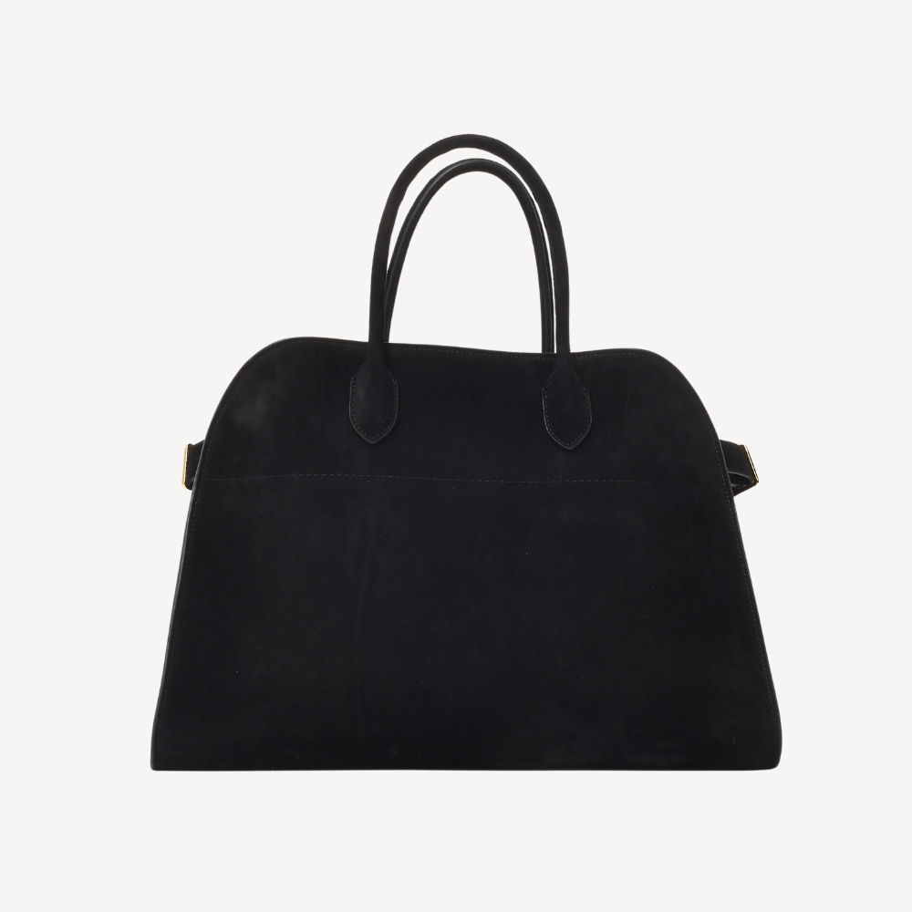 Lorance™ Sac Tote Hampton - Suède Noir