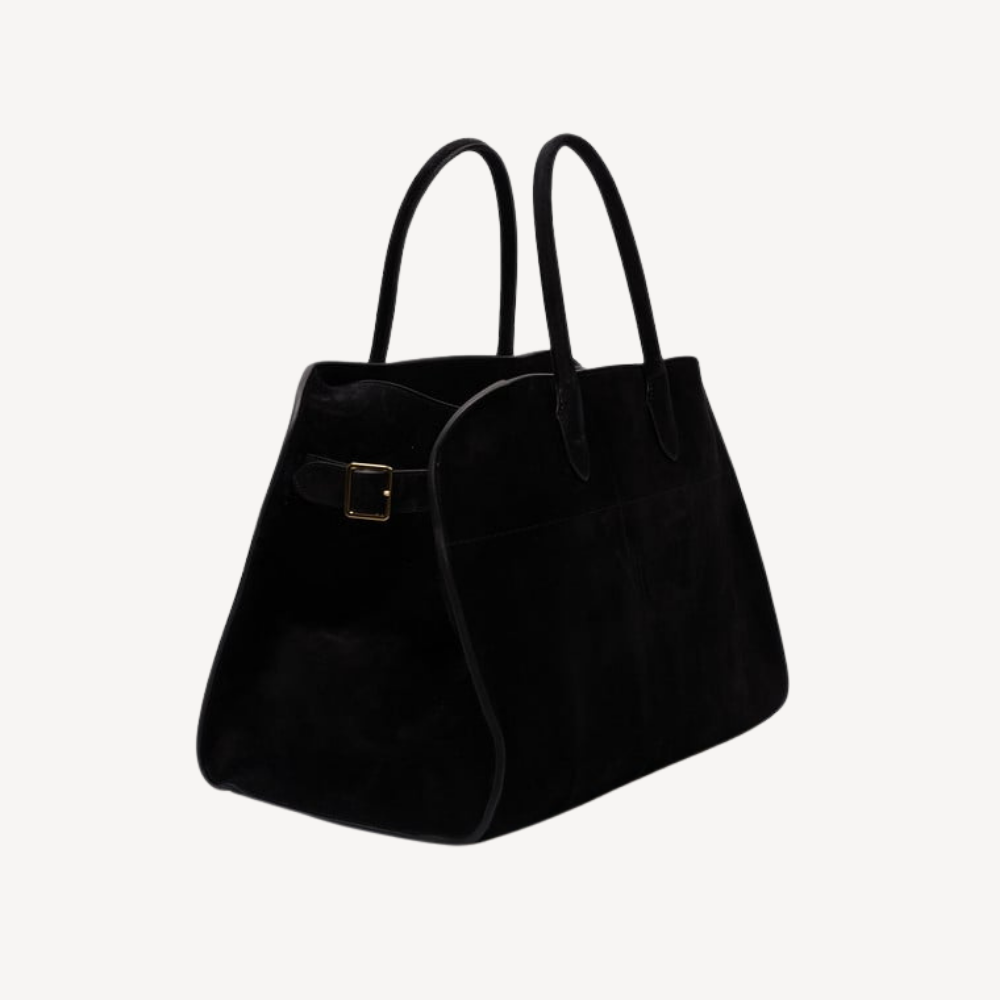 Lorance™ Sac Tote Hampton - Suède Noir