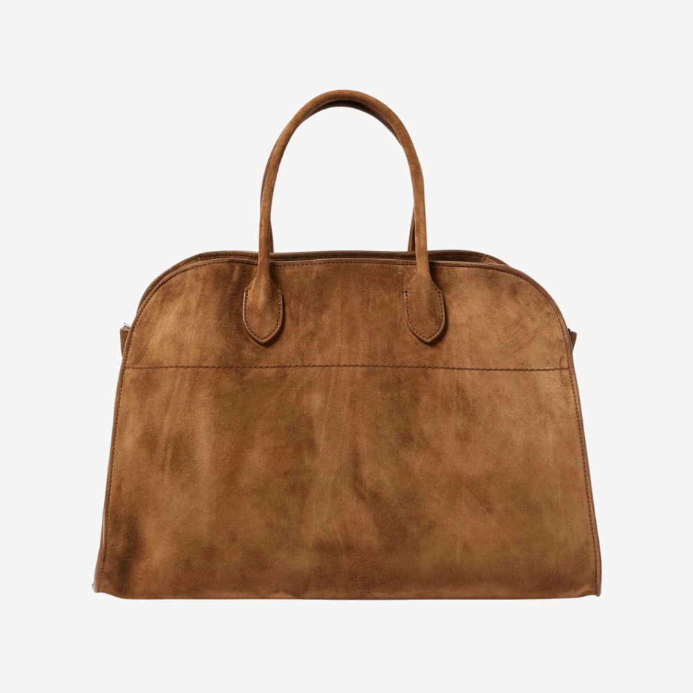Lorance™ Sac Tote Hampton - Suède Tabac