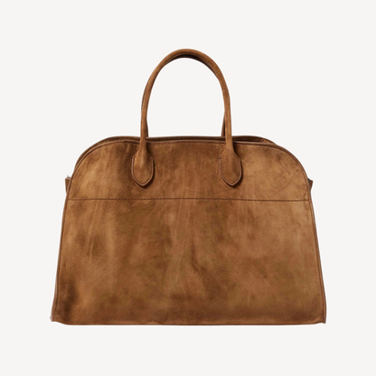 Lorance™ Sac Tote Hampton - Suède Tabac