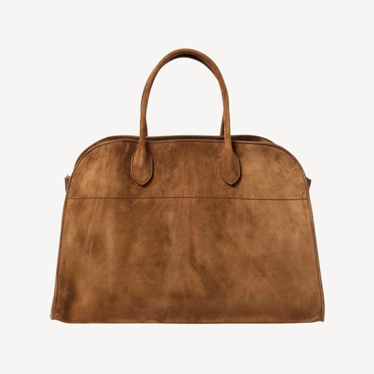 Lorance™ Sac Tote Hampton - Suède Tabac