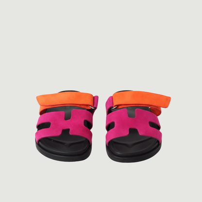 Lorance™ Sandales Roma - Orange & Rose