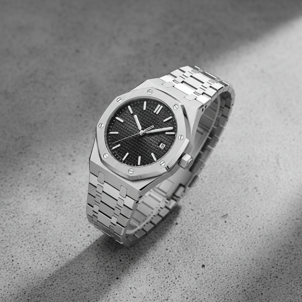 Royal Genève 41mm - Argent / Pierre