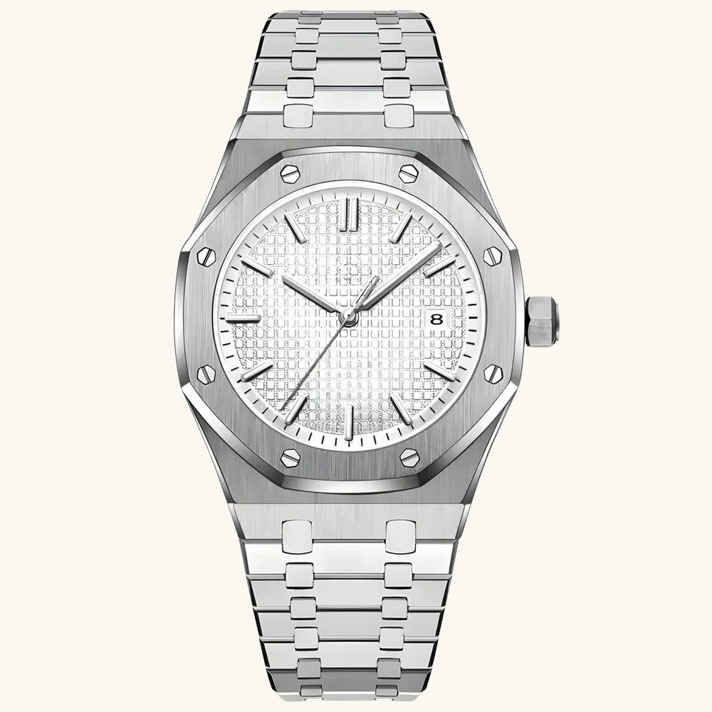 Royal Genève 41mm - Argent / Glace