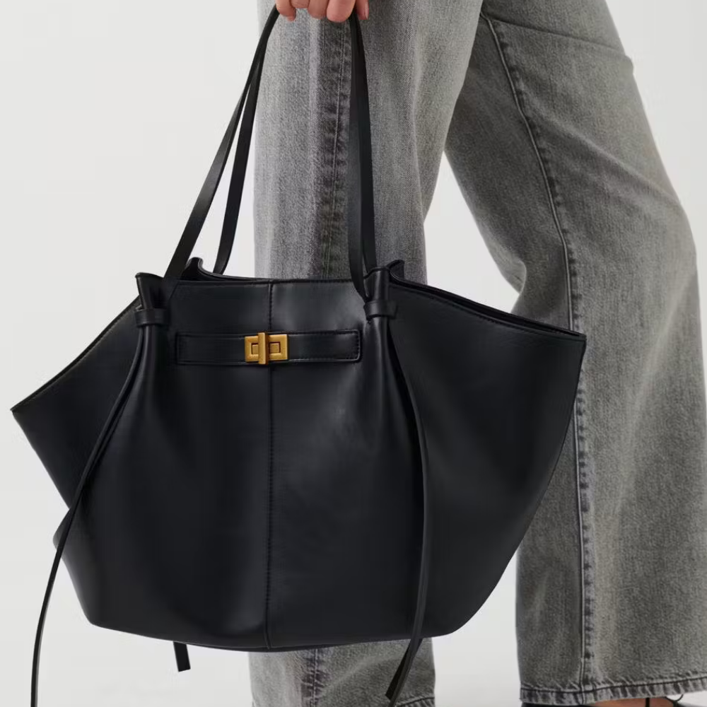 Lorance™ Sac Tote Céleste - Noir