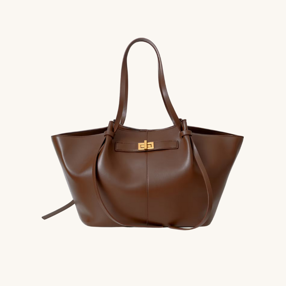 Lorance™ Tote Bag Céleste - Marron Foncé