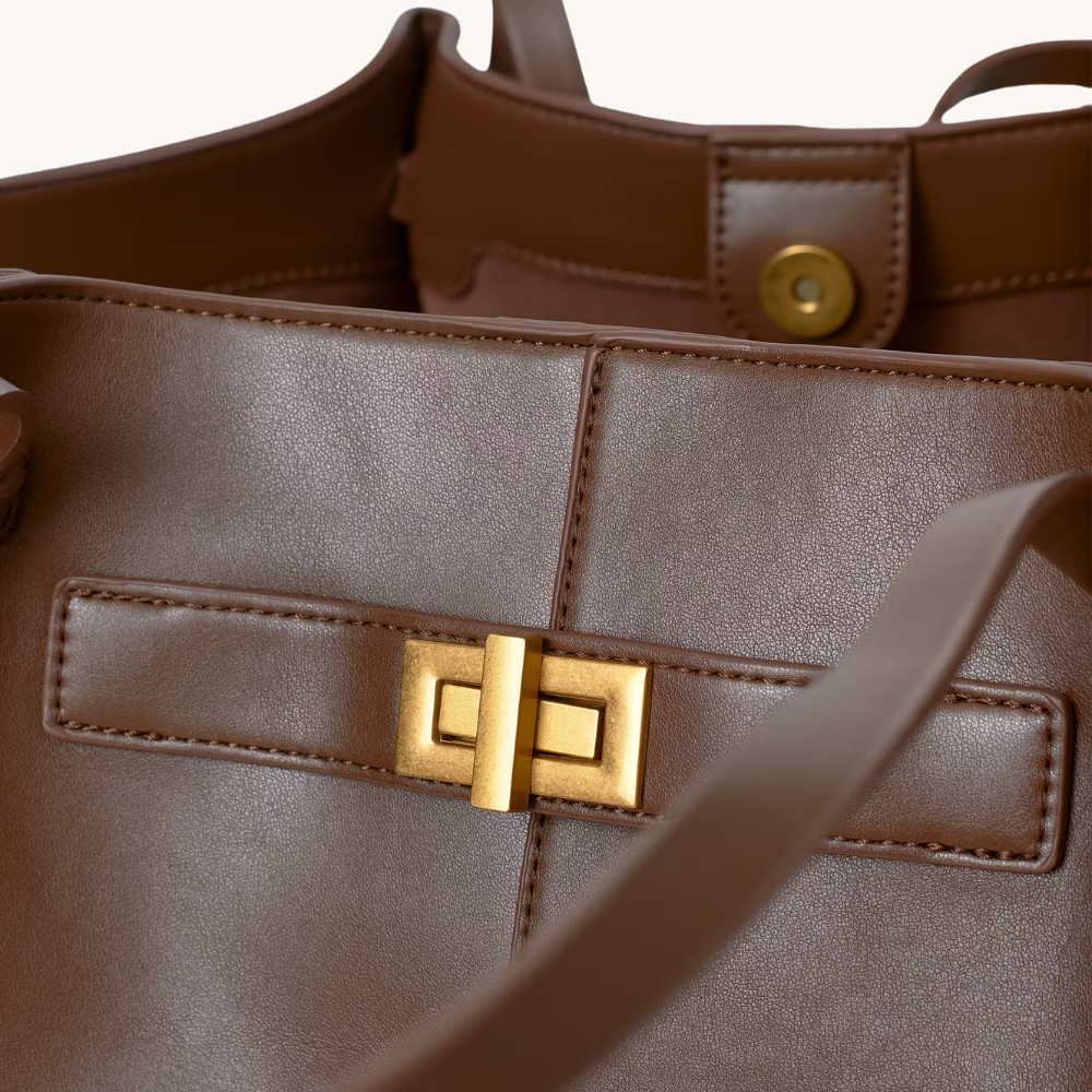 Lorance™ Tote Bag Céleste - Marron Foncé