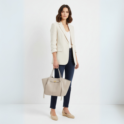 Lorance™ Sac Tote Céleste - Beige