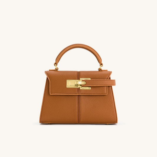 Lorance™ Mini Sac Grace - Marron