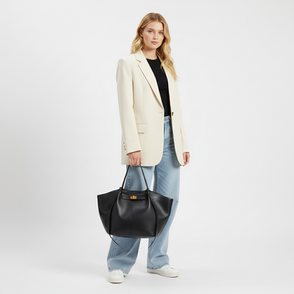 Lorance™ Sac Tote Céleste - Noir