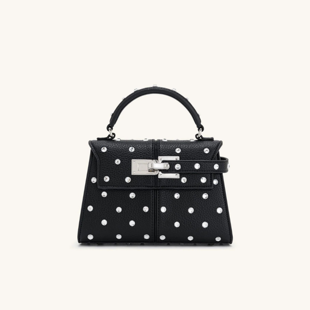 Lorance™ Mini Sac Grace - Cristal Noir