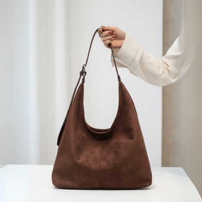 Lorance™ Sac Hobo Solène - Marron