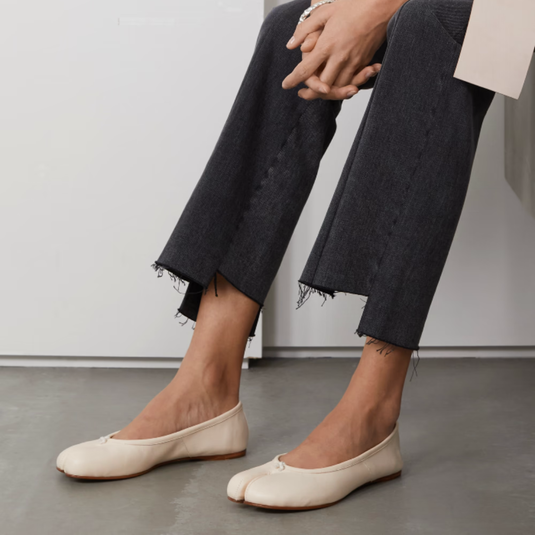 Lorance™ Ballerines Vendôme - Blanc