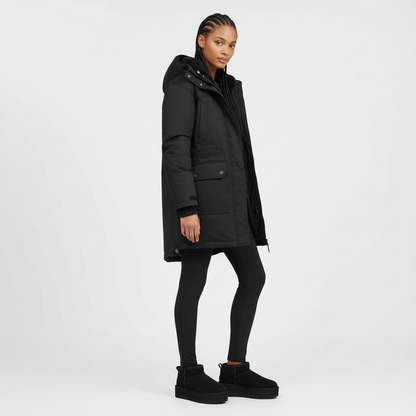 Lorance™ Mini Bottine Plate Sydney - Noir