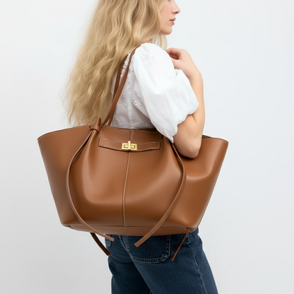 Lorance™ Sac Tote Céleste - Marron