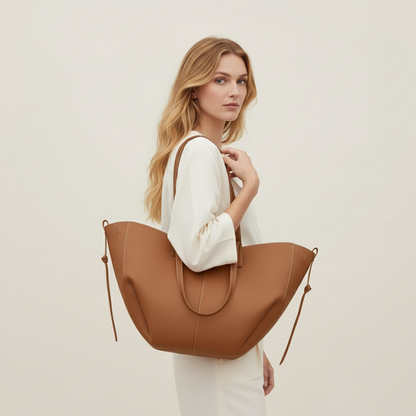 Lorance™ Sac Tote Stella - Camel