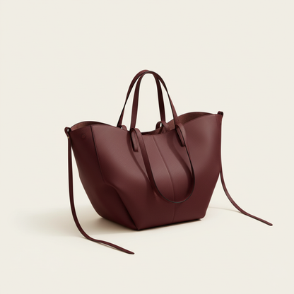 Lorance™ Sac Tote Stella - Bourgogne / Édition Limitée