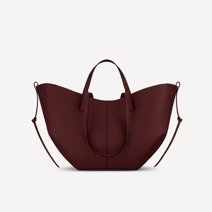 Lorance™ Sac Tote Stella - Bourgogne / Édition Limitée