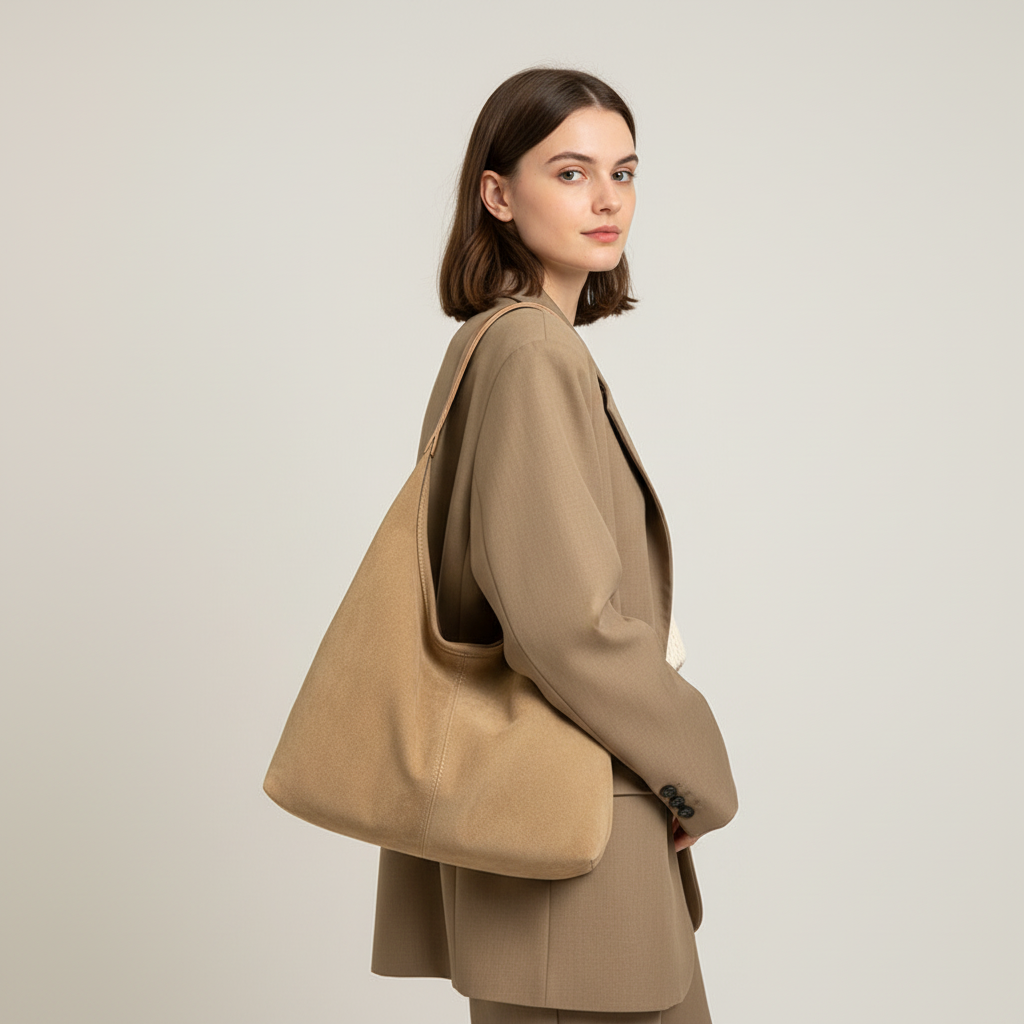 Lorance™ Sac Hobo Solène - Beige