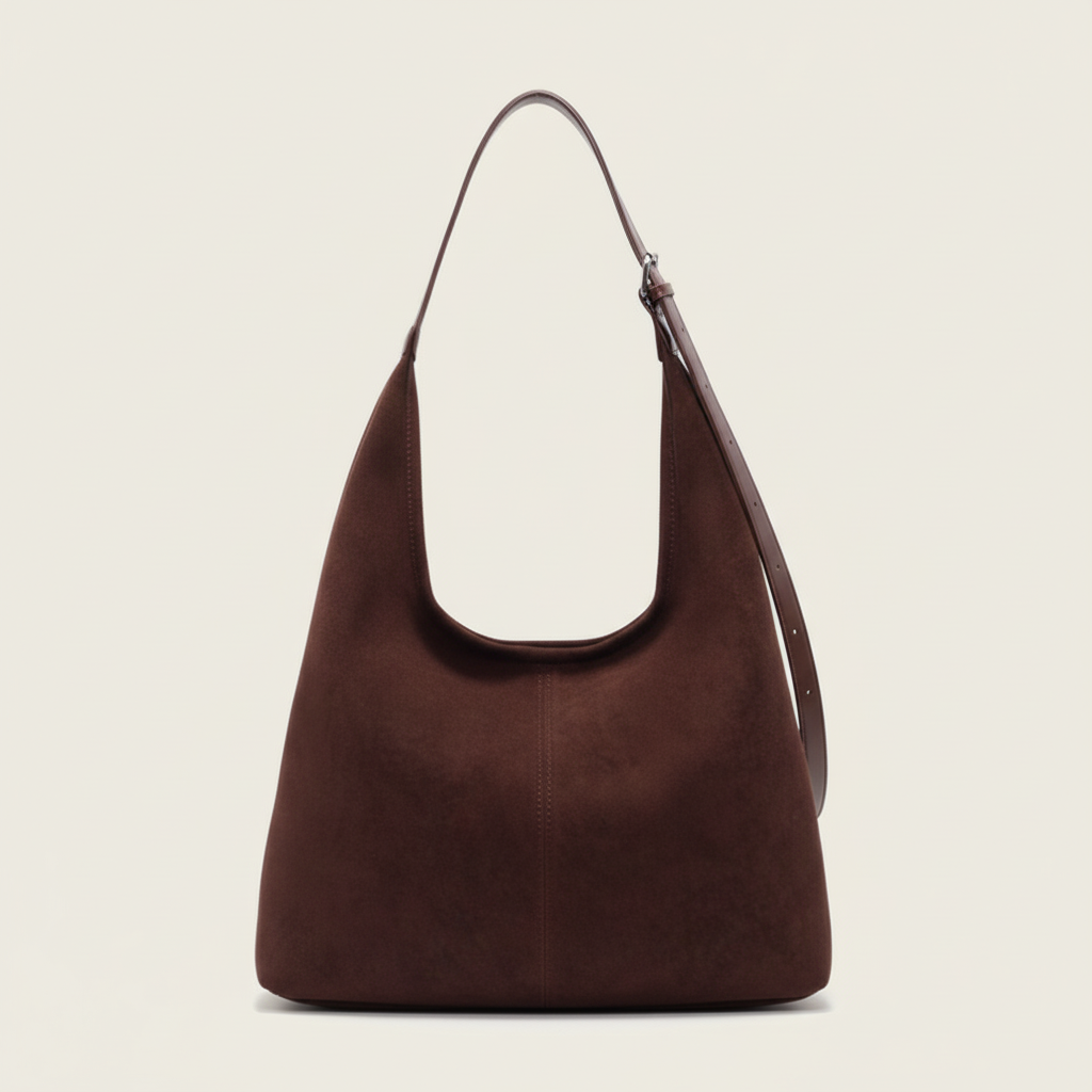 Lorance™ Sac Hobo Solène - Marron