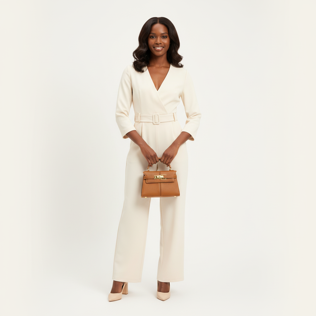 Lorance™ Mini Sac Grace - Marron