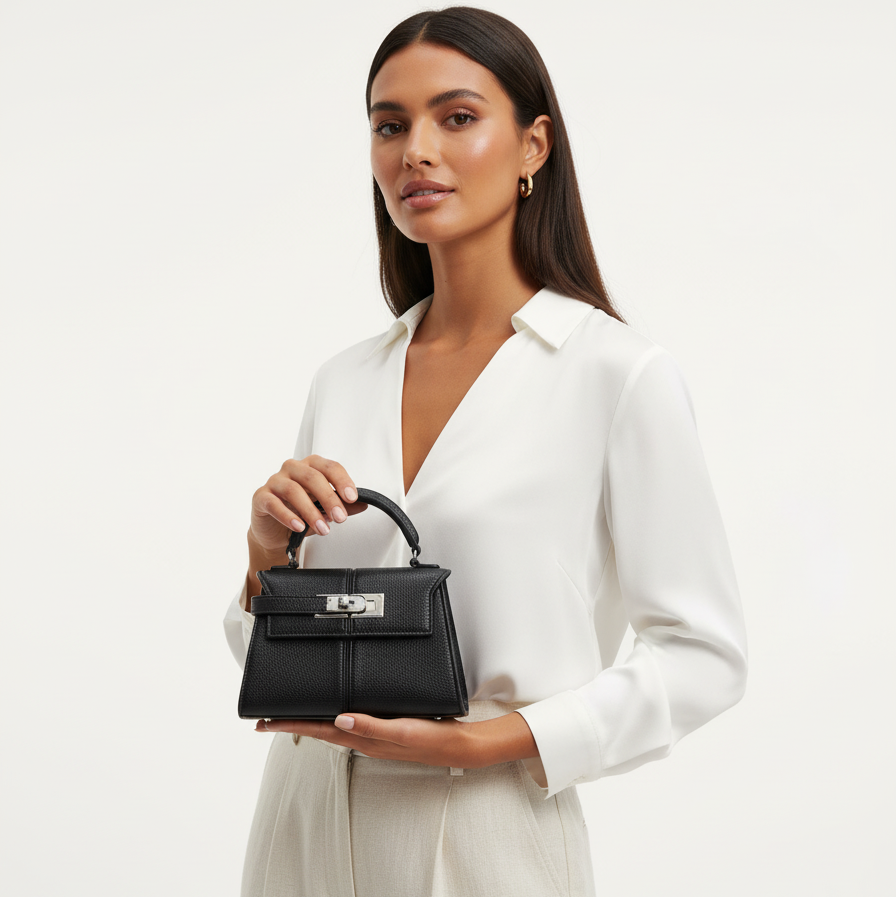 Lorance™ Mini Sac Grace - Noir