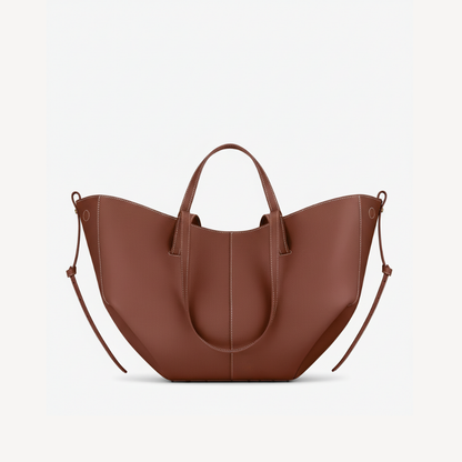 Lorance™ Sac Tote Stella - Cognac