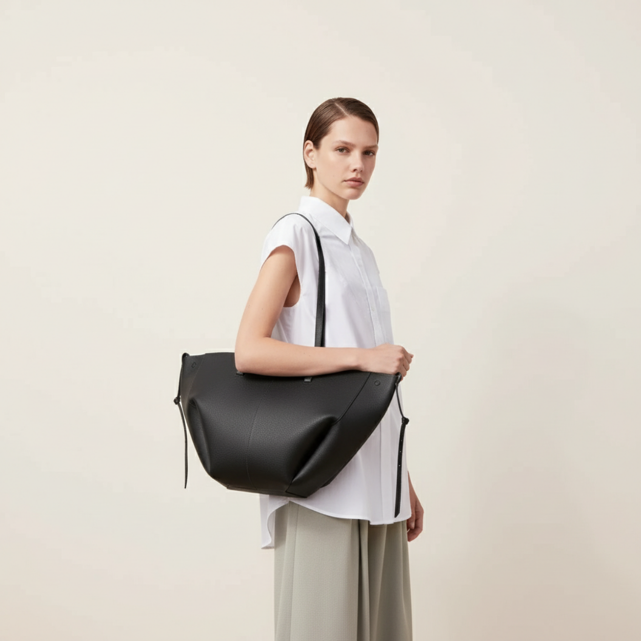 Lorance™ Sac Tote Stella - Noir